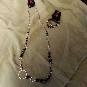 Paparazzi Set Necklace, Bracelet, and Earrings